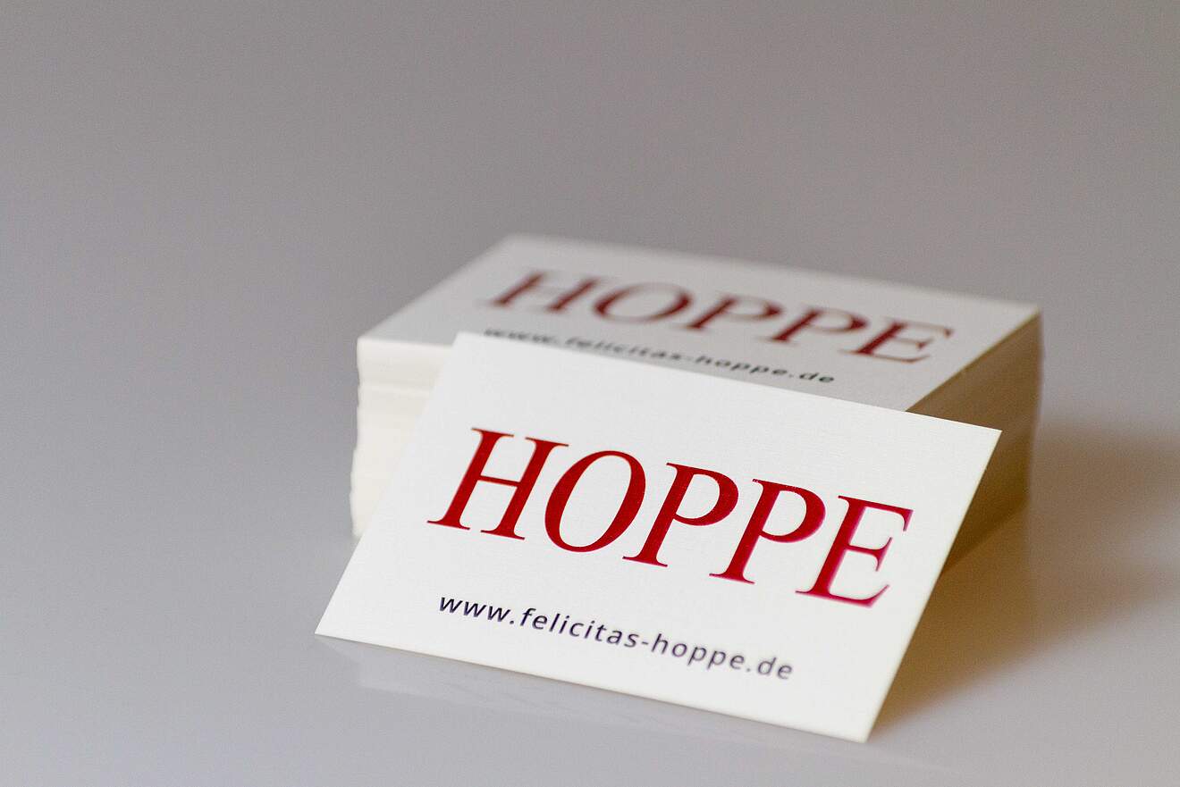 Visitenkarten gestalten, Printdesign Beispiel Visitenkarten